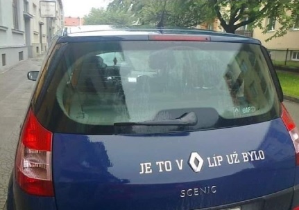 auto správného protifialovce a dezoláta