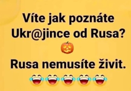 jak rozeznate Ukrajince od Rusa