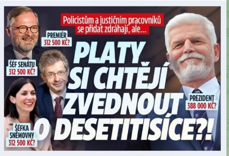 zdvihnou si platy o desetisice